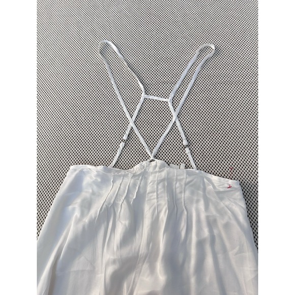 NWT Anthropologie The Harness Jumpsuit Size L Crop Top High Waist Wide Leg Pant - Picture 10 of 16